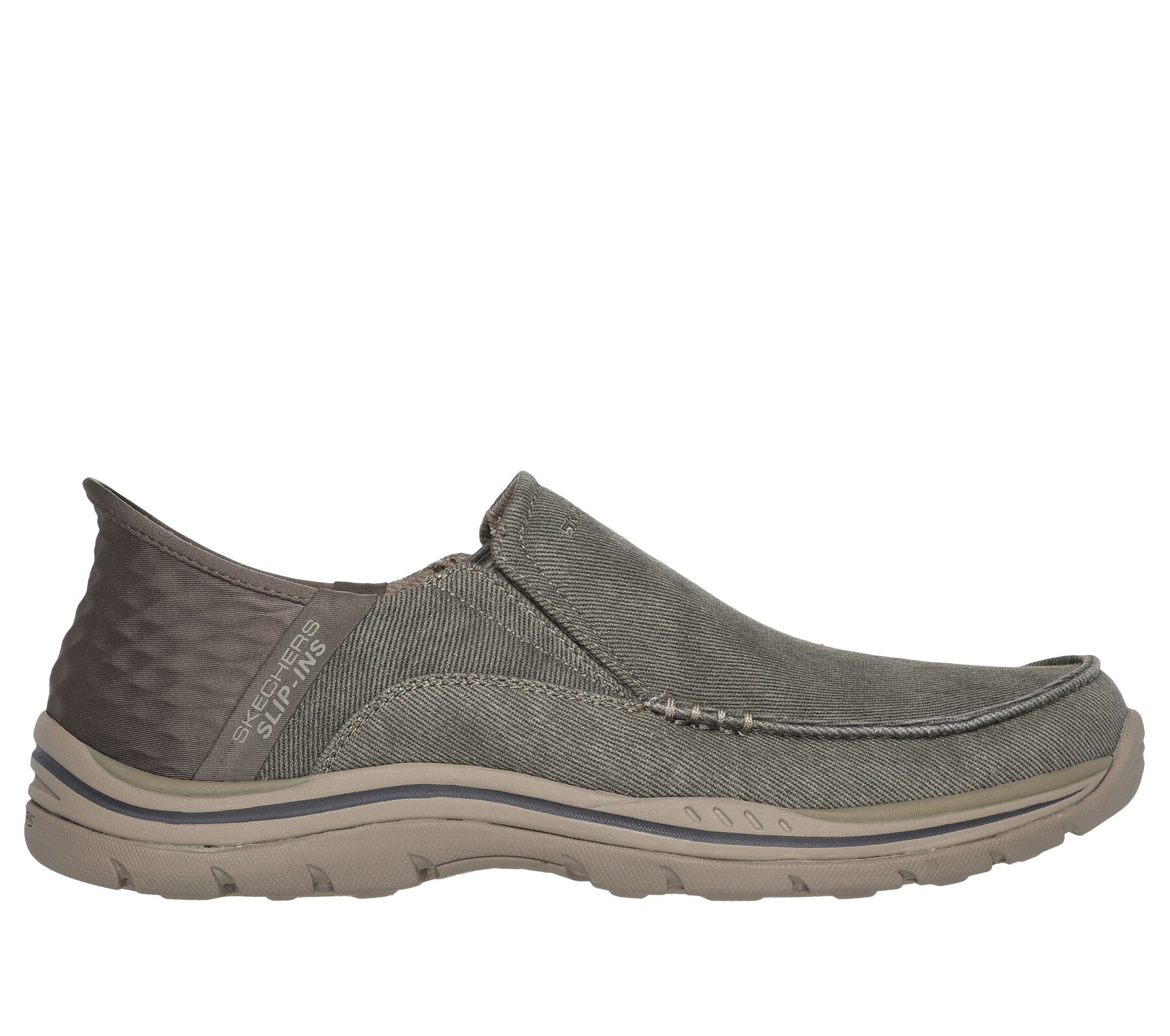 Skechers Slip-ins Relaxed Fit: Expected - Cayson Khaki