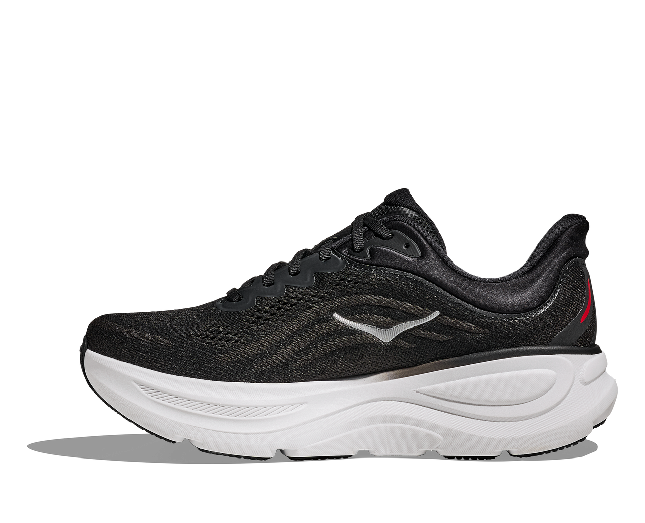 Hoka Male Bondi 9 - Black/Vermillon