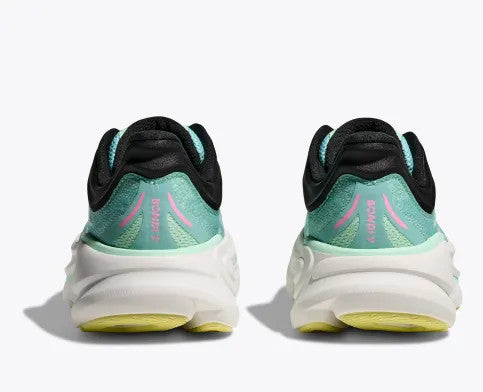 Hoka Women's Bondi 9 Wide - Blue Spark/Mint Fluorite