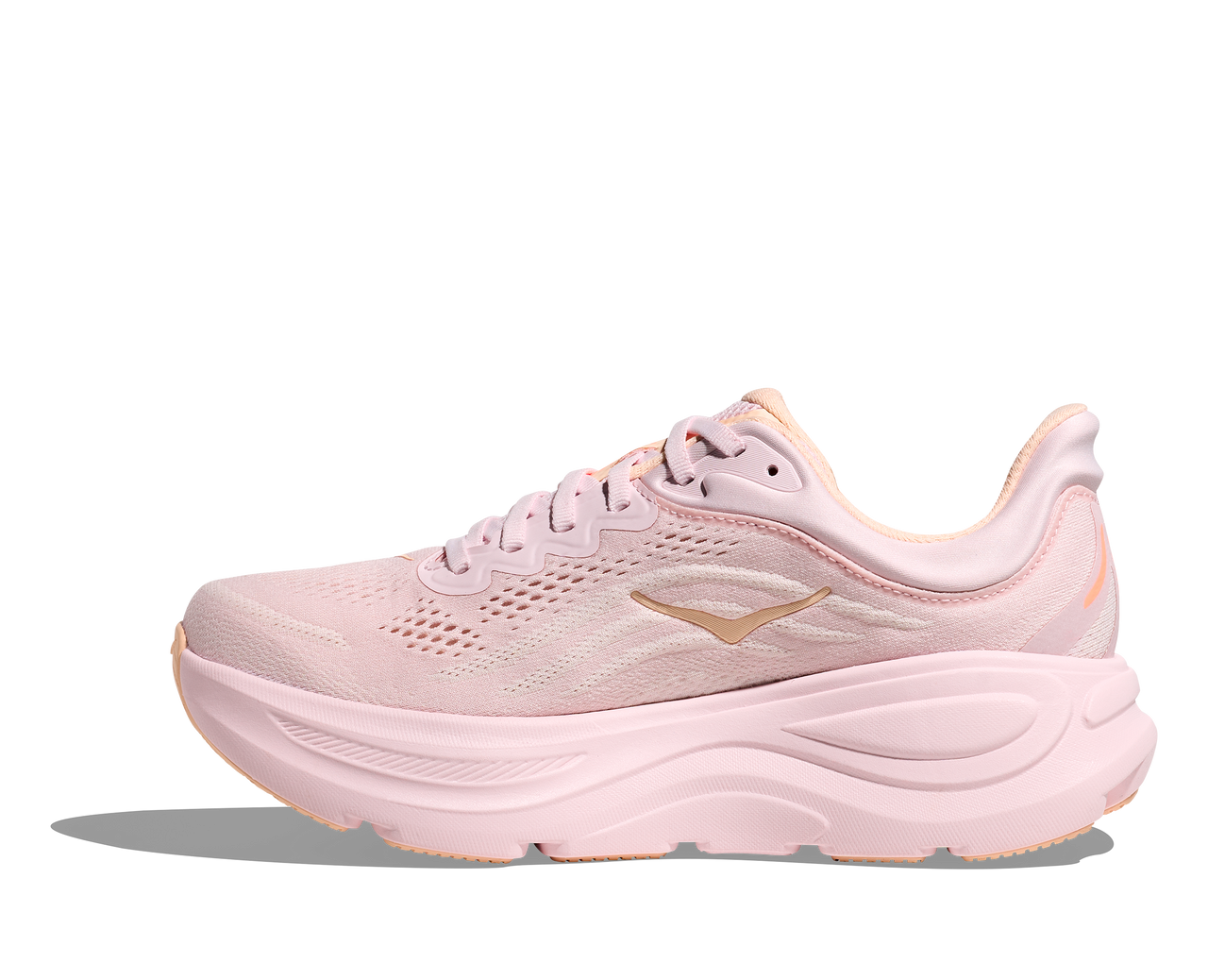 Hoka Women's Bondi 9 - Lilac Cream/Tangerine