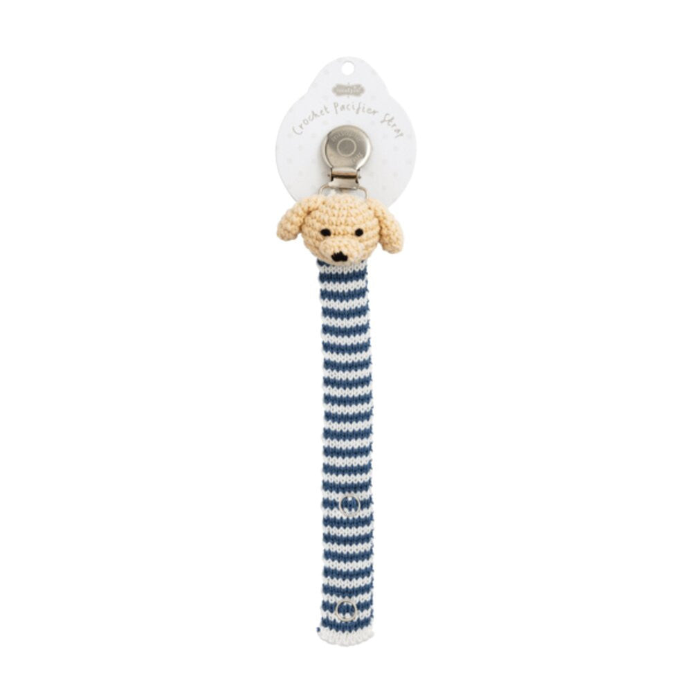 Mud Pie Crochet Dog Pacy Strap