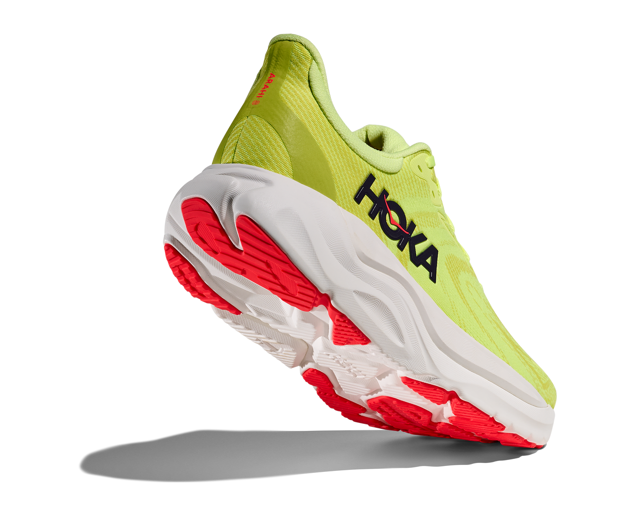 Hoka Men's Arahi 8 Running Shoes - Neon Yuzu/Neon Flame