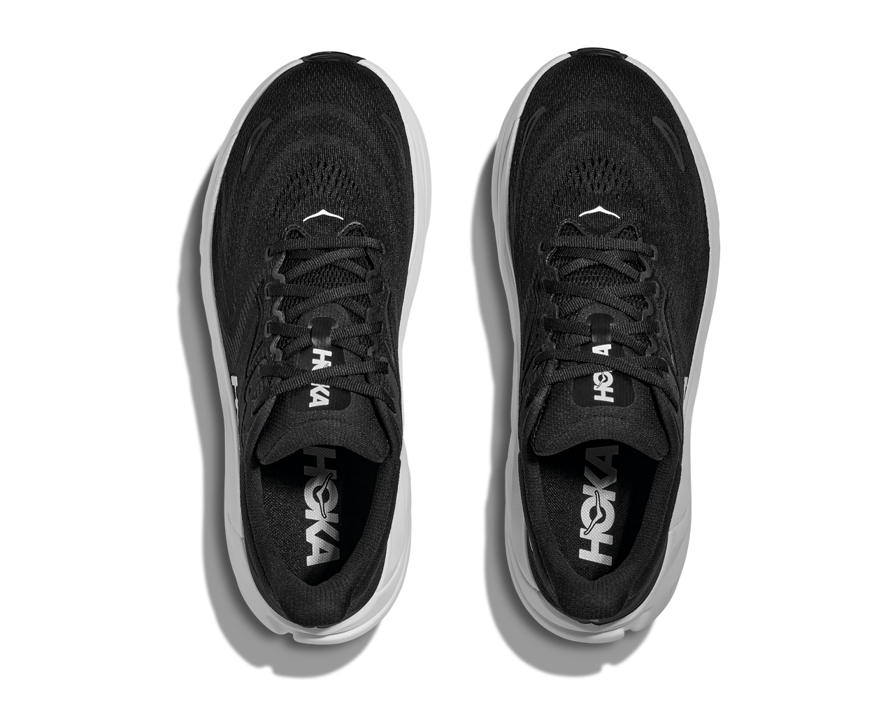 HOKA Arahi 8 Wide Men’s Running Shoe - Black/White