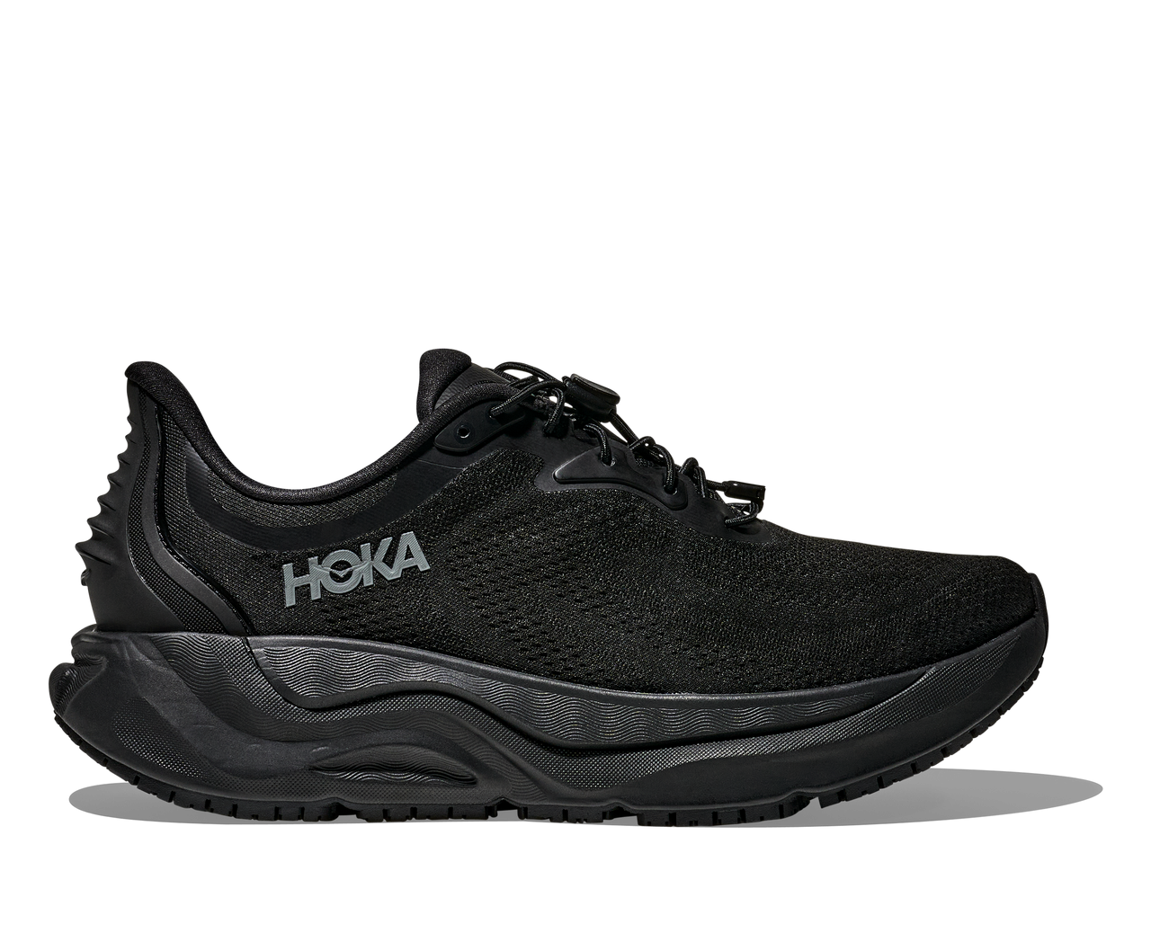 Hoka Men's Arahi SR Slip-Resistant Work Shoes - Black/Black