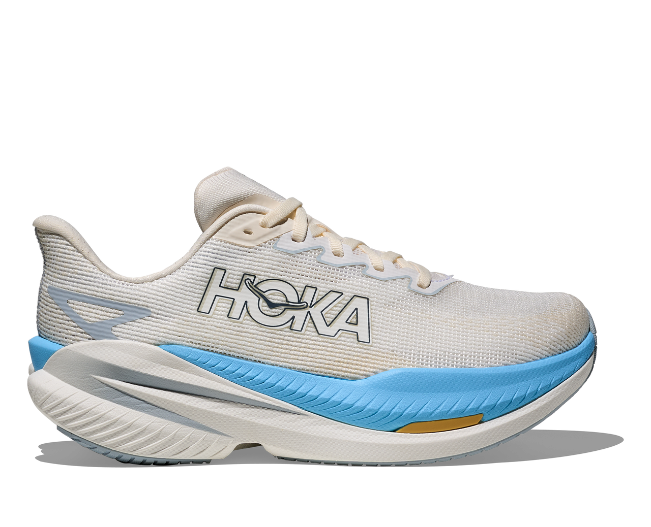 HOKA Mach X 3 Women’s Neutral Plated Running Shoe - White/Alabaster