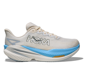 HOKA Mach X 3 Women’s Neutral Plated Running Shoe - White/Alabaster