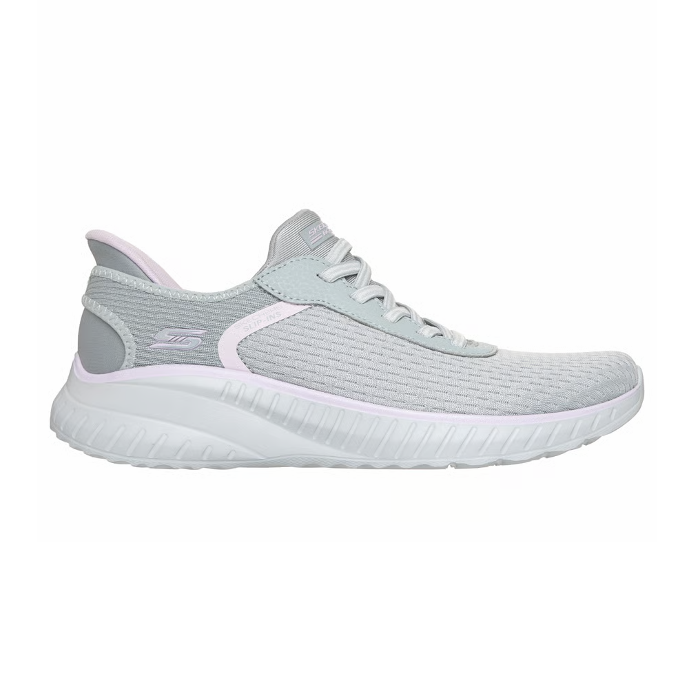 Skechers BOBS Sport Squad Chaos – Stroke of Luck - Gray Lavendar