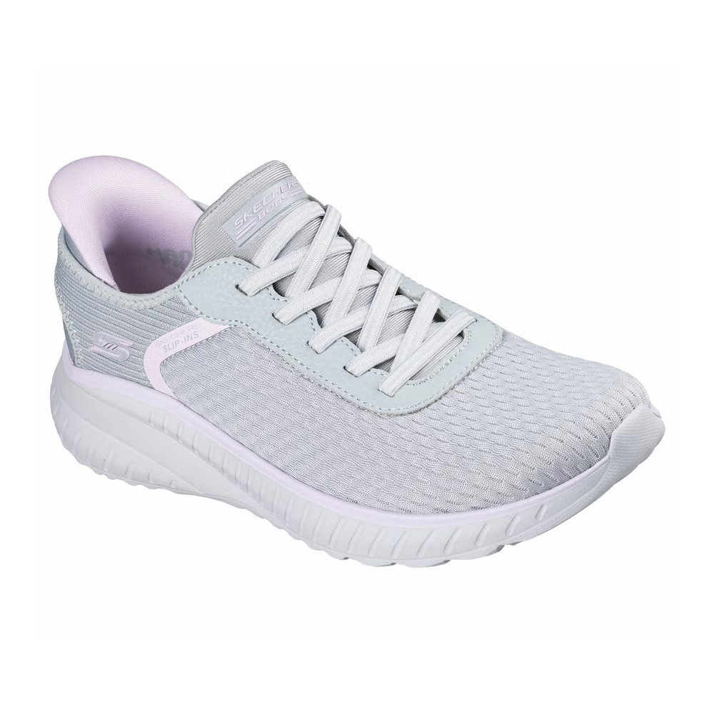 Skechers BOBS Sport Squad Chaos – Stroke of Luck - Gray Lavendar