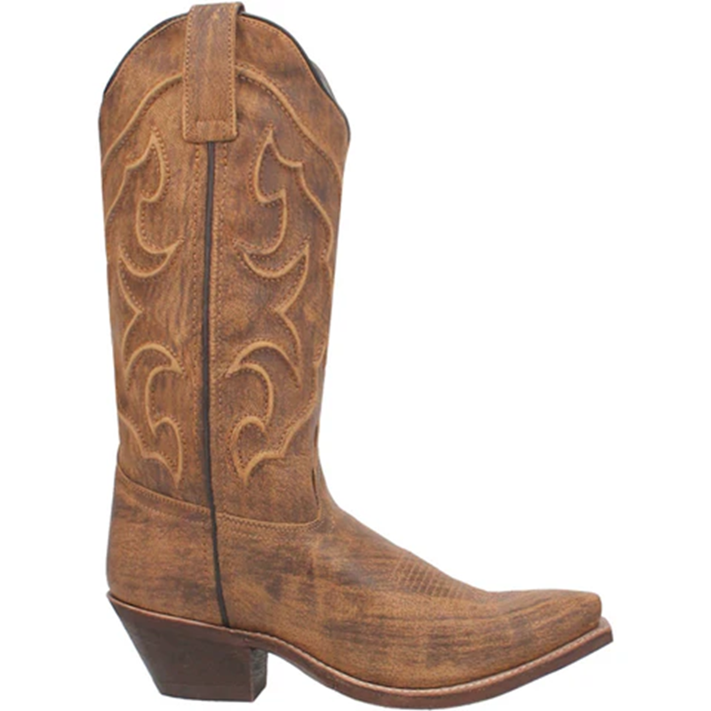 Laredo Women's Reva Honey Leather Cowboy Boots