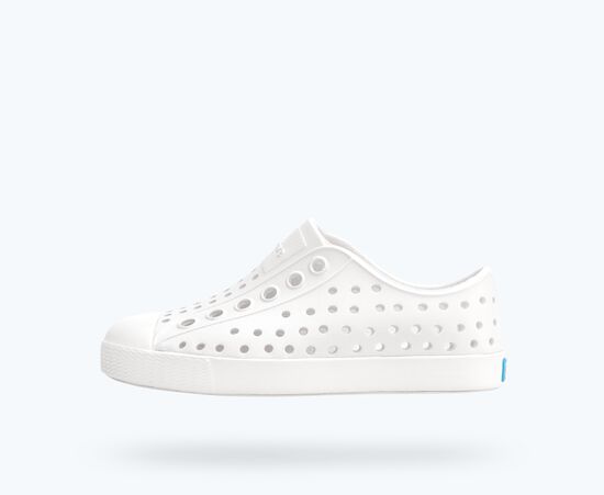 Native Jefferson Kids' Slip-On Shoes - Shell White