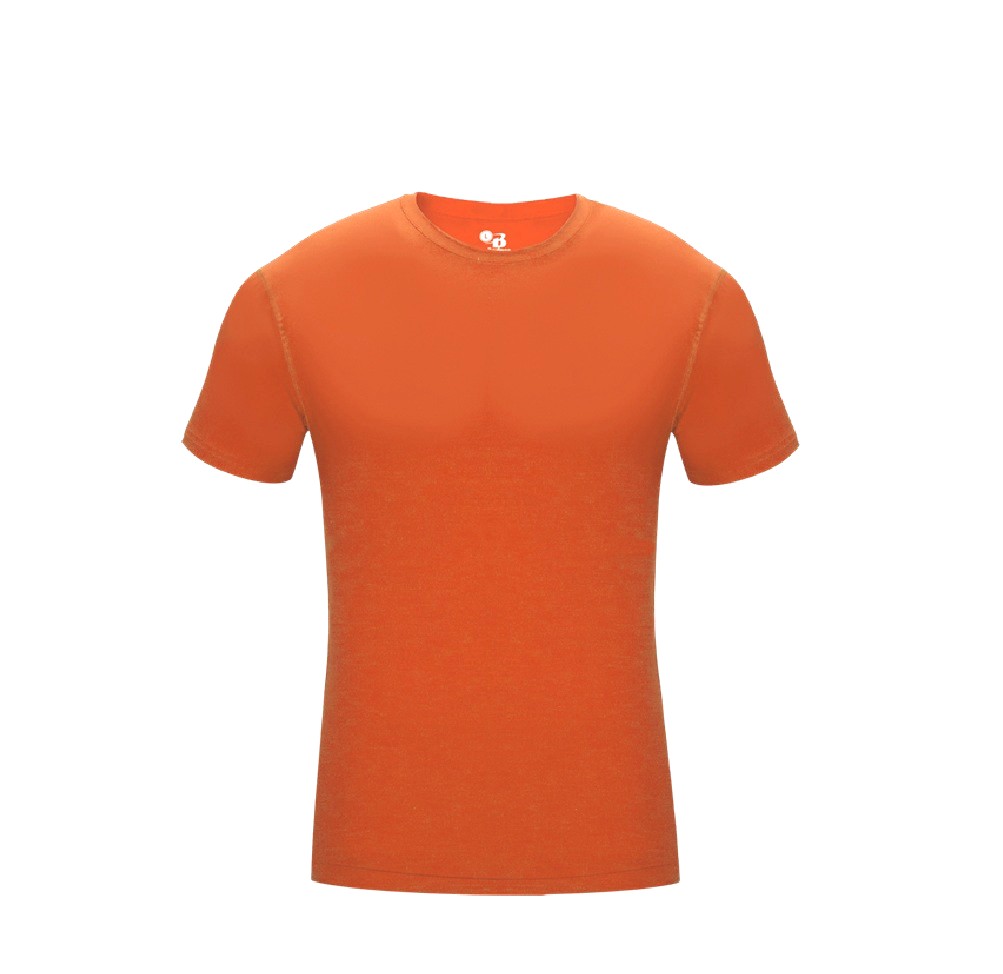 Badger Pro-Compression Crew Neck Shirt - Burnt Orange
