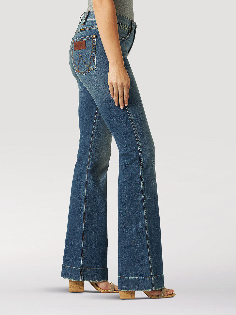 Wrangler Women's Retro Bailey High Rise Trouser Jean - Shelby