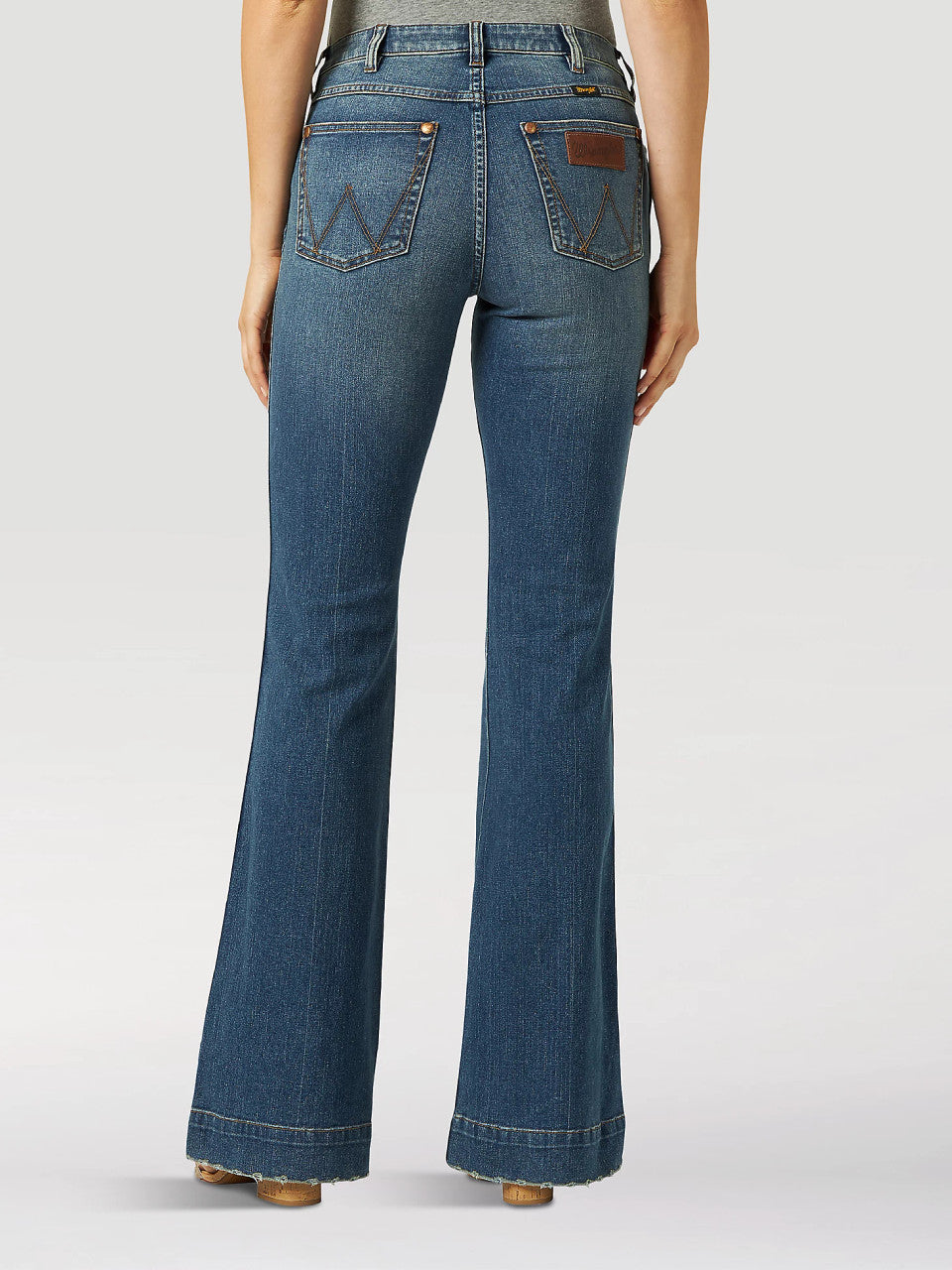 Wrangler Women's Retro Bailey High Rise Trouser Jean - Shelby