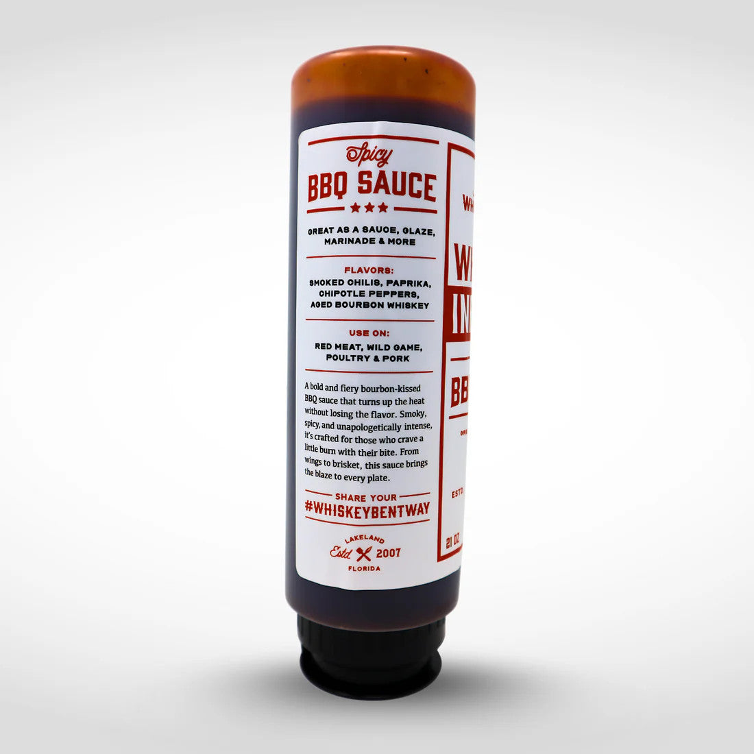 Whiskey Bent Whiskey Inferno BBQ Sauce