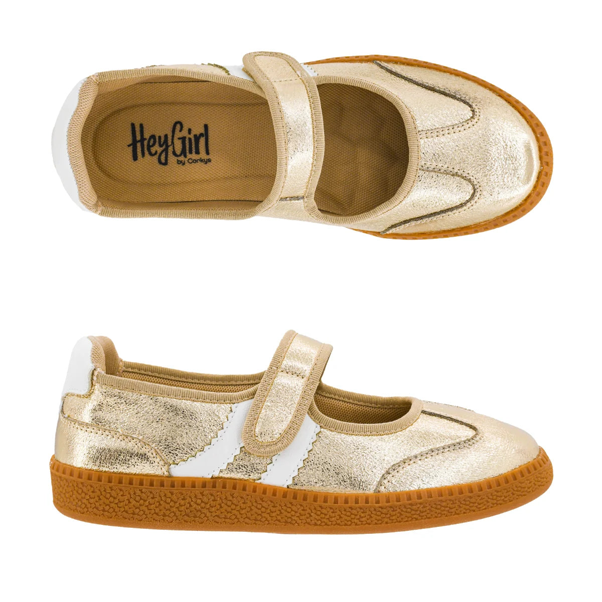 Corky's Women's Calm Down Sneakers - Gold