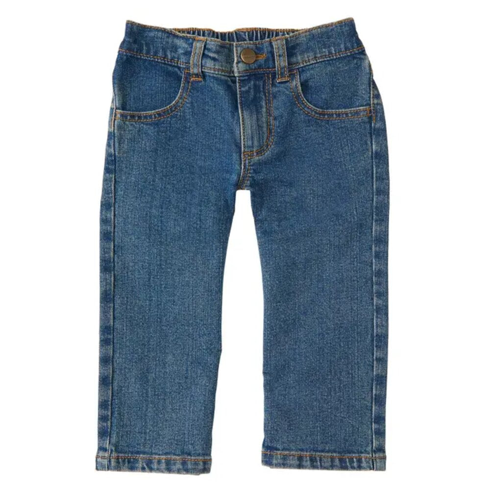 Carhartt Infant and Toddler Rugged Flex Relaxed Fit Denim Five Pocket Bootcut Jean