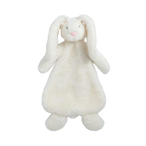 Mud Pie Ivory Bunny Plush Woobie