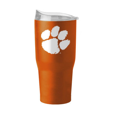 Logo Clemson 30 oz Flipside Powder Coat Tumbler