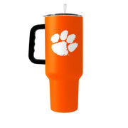 Logo Clemson 40oz Flipside Powder Coat Tumbler