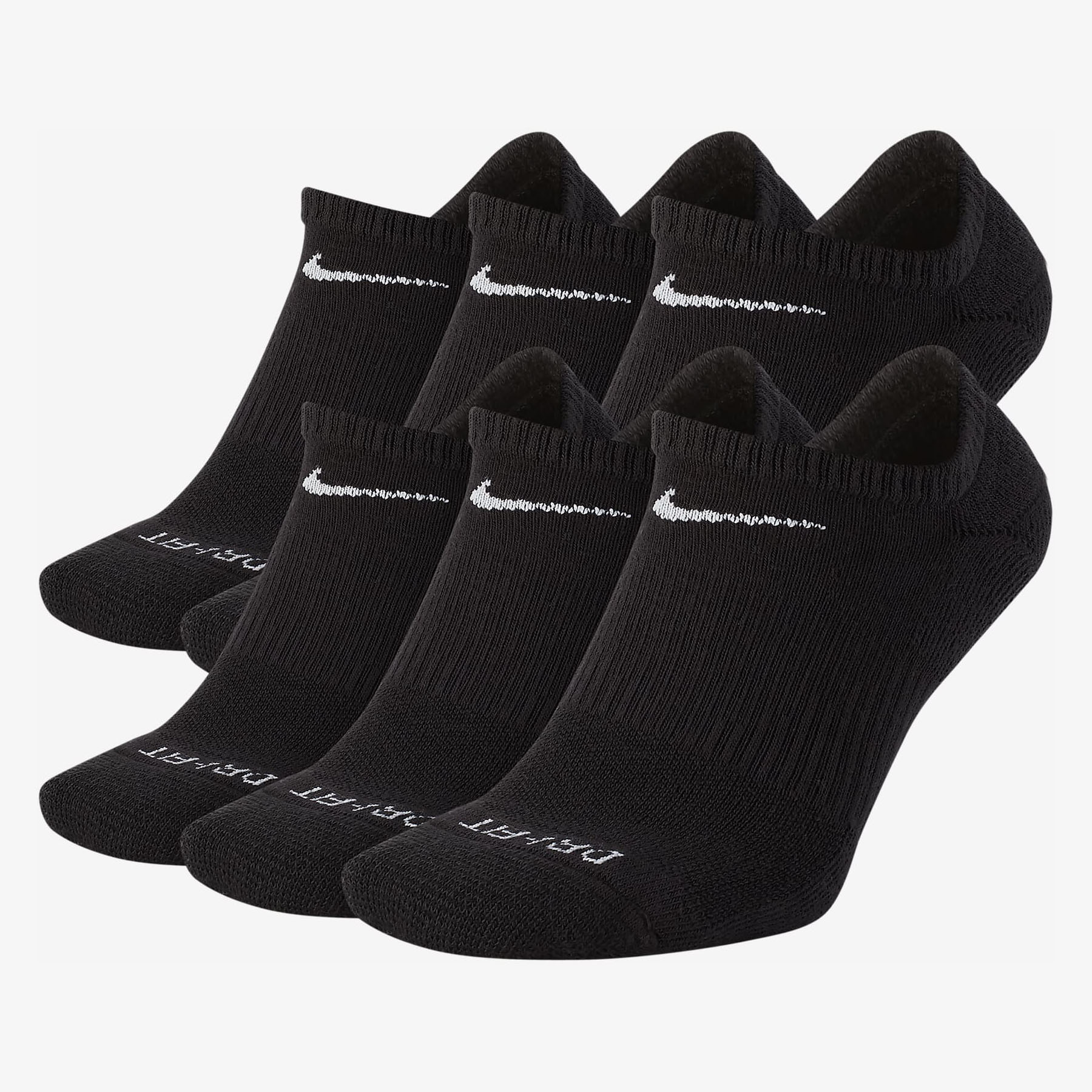 Nike Everyday Plus Cushion No-Show Training Socks