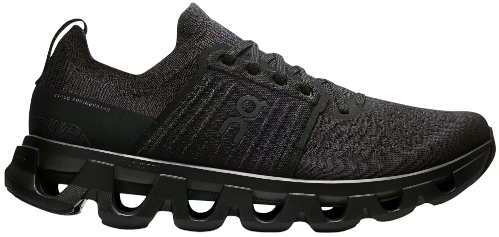 On Men's Cloudswift 4 Running Shoes - Black/Eclipse