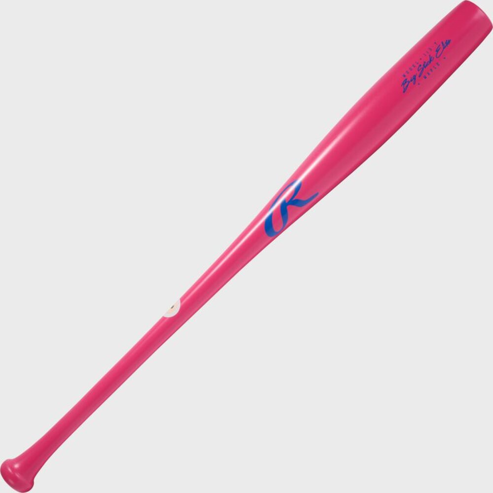 Rawlings Big Stick I13T Torpedo Maple Wood Baseball Bat - Pink/Blue