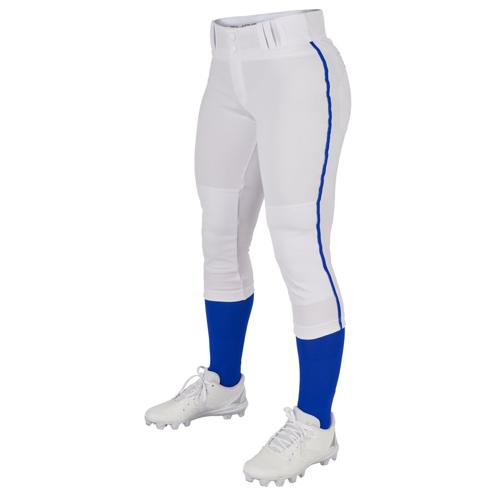 Champro Girls Tournament Low-Rise Softball Pants with Braid