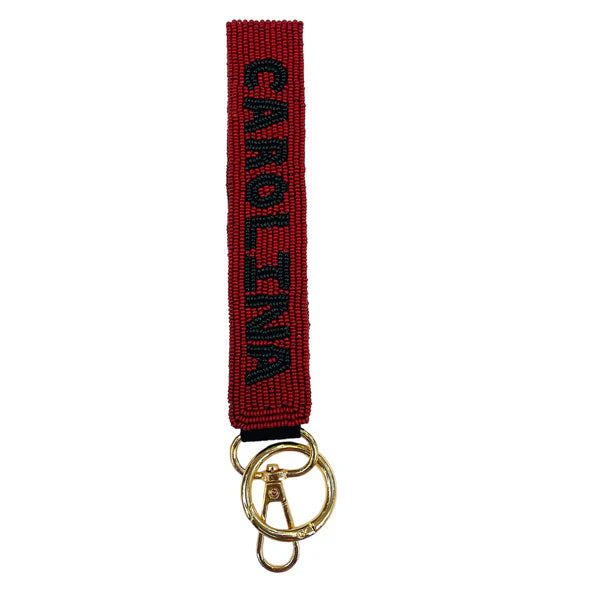 Queens Designs Gameday Beaded Wristlet