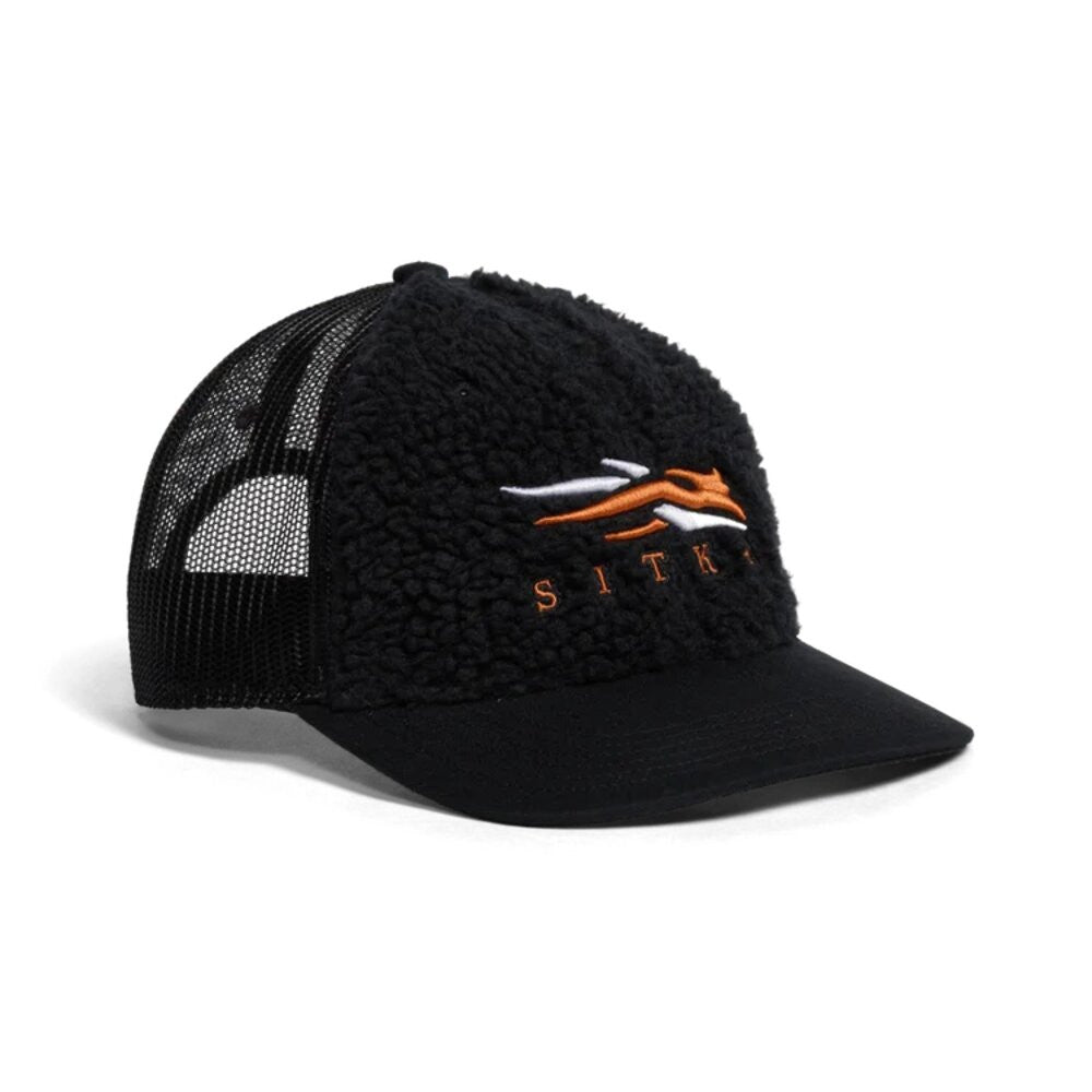 Sitka Darkest Hi Pro Foam Trucker Hat - Black