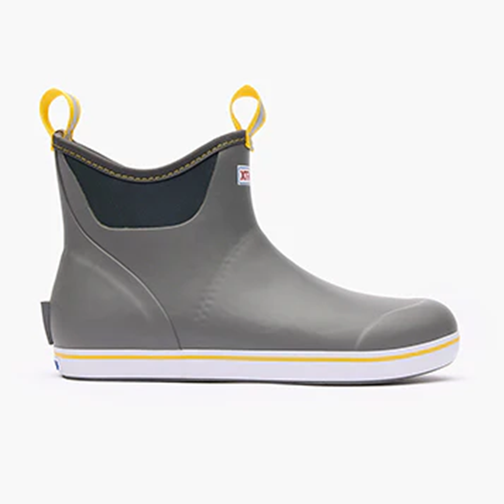 Xtratuf Men’s 6″ Gray Waterproof Ankle Deck Boot