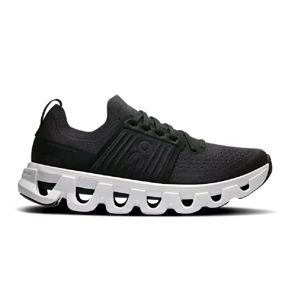 On Women's Cloudswift  4 Running Shoes - Black/White