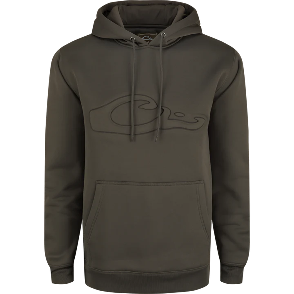 Drake Back Eddy Embossed Logo Hoodie