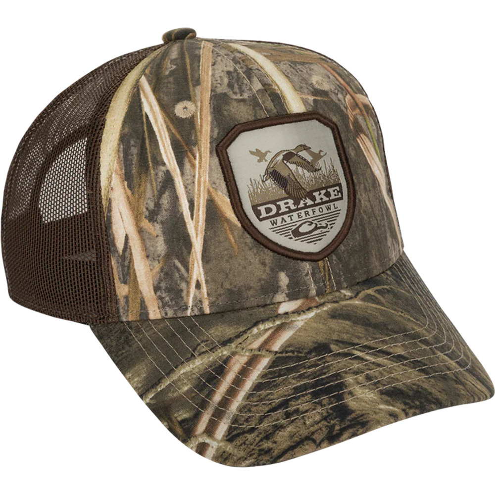 Drake Waterfowl Vintage Badge Mesh Back Cap