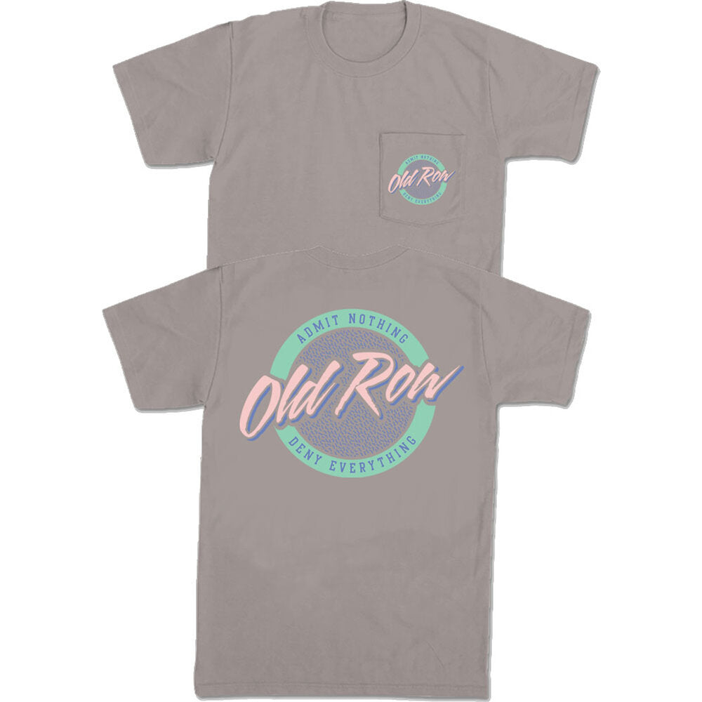 Old Row Circle Logo Tee - Grey