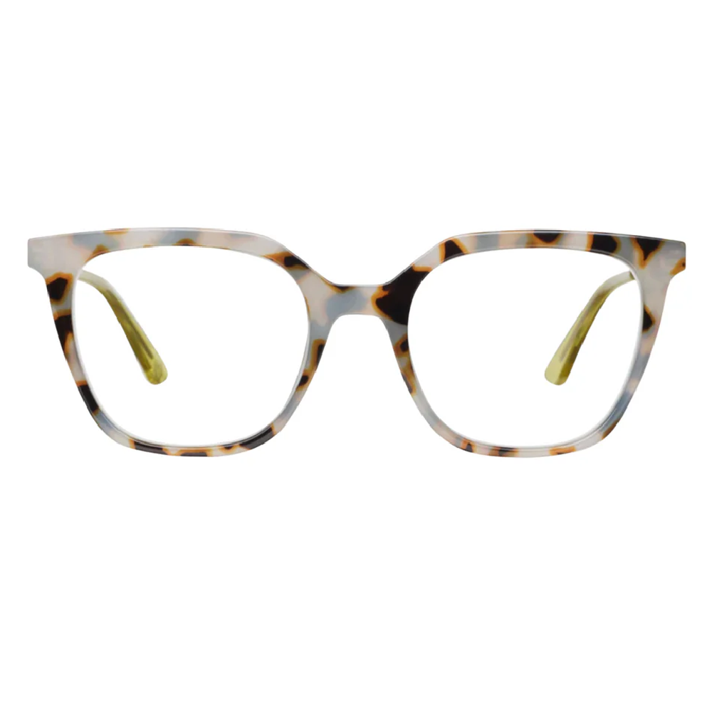 Peepers Josephine OverSized Square Reading Glasses – Chai Tortoise