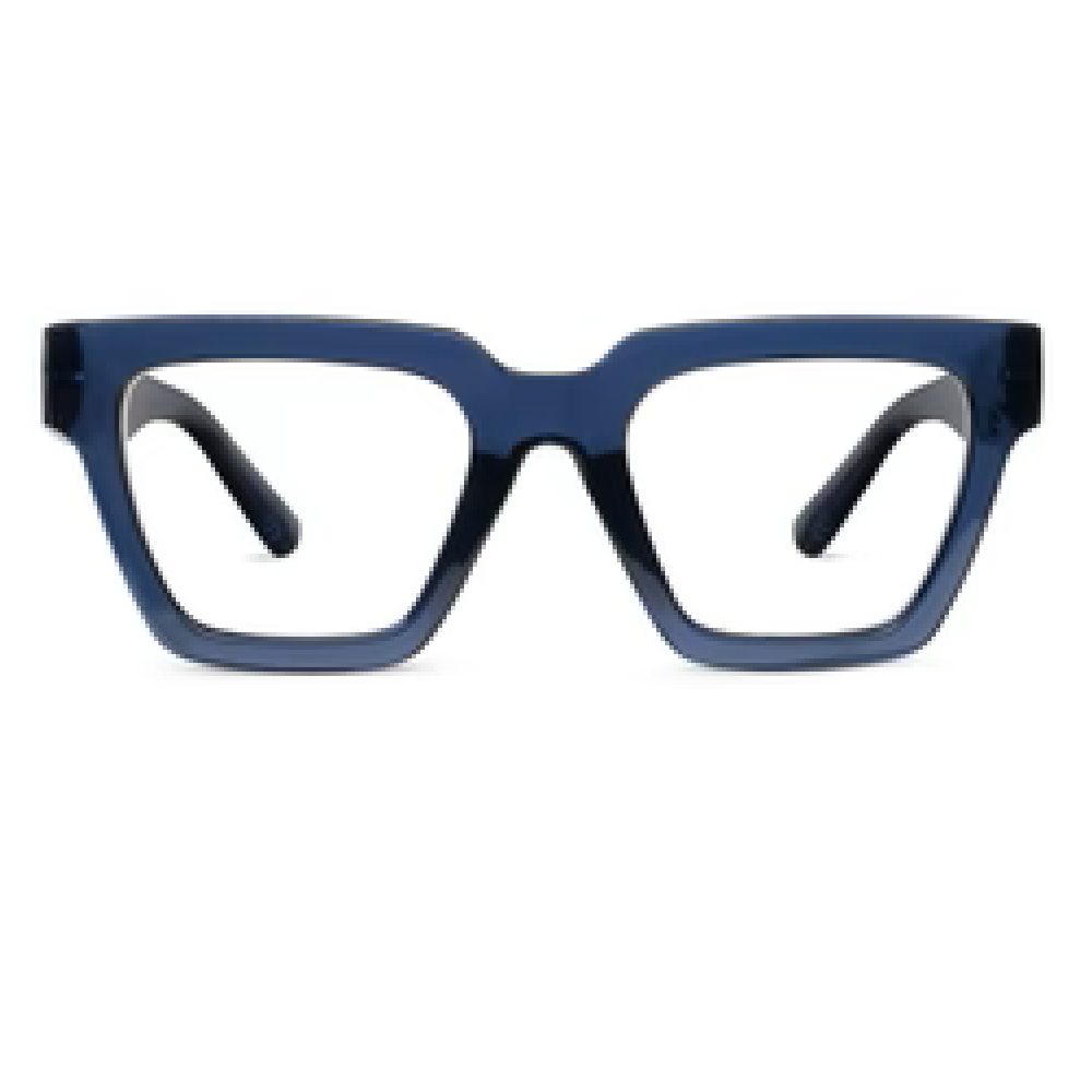 Peepers “Take a Bow” Square Readers - Navy