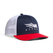 Sitka Icon Flex Mid Pro Trucker Hat - Eclipse