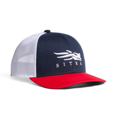 Sitka Icon Flex Mid Pro Trucker Hat - Eclipse