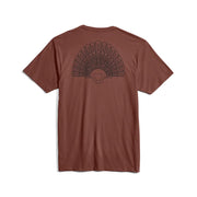 Sitka Fan Tee - Red Clay