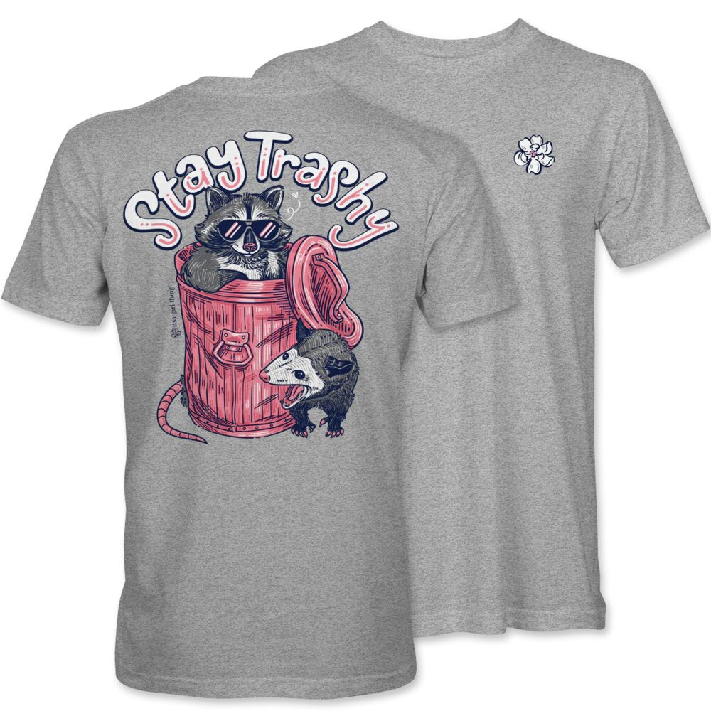 Itsa Girl Thing Women's Stay Trashy Tee
