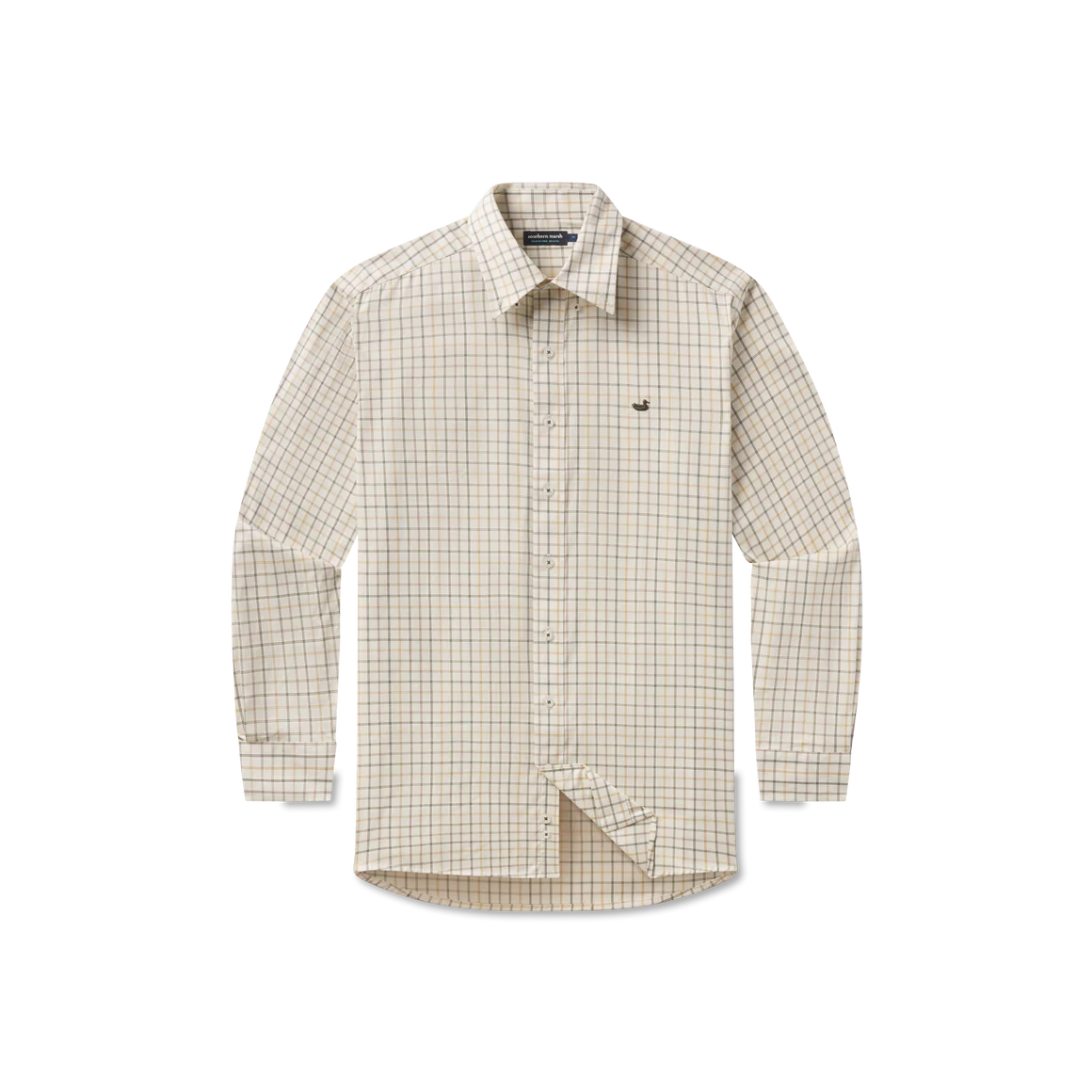 Southern Marsh Men's Chateau Windowpane Dress Shirt