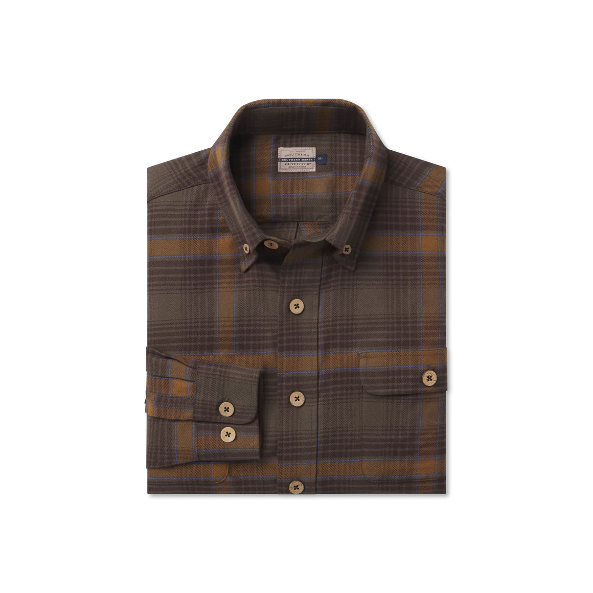 Southern Marsh Men's Woodruff Twill Flannel