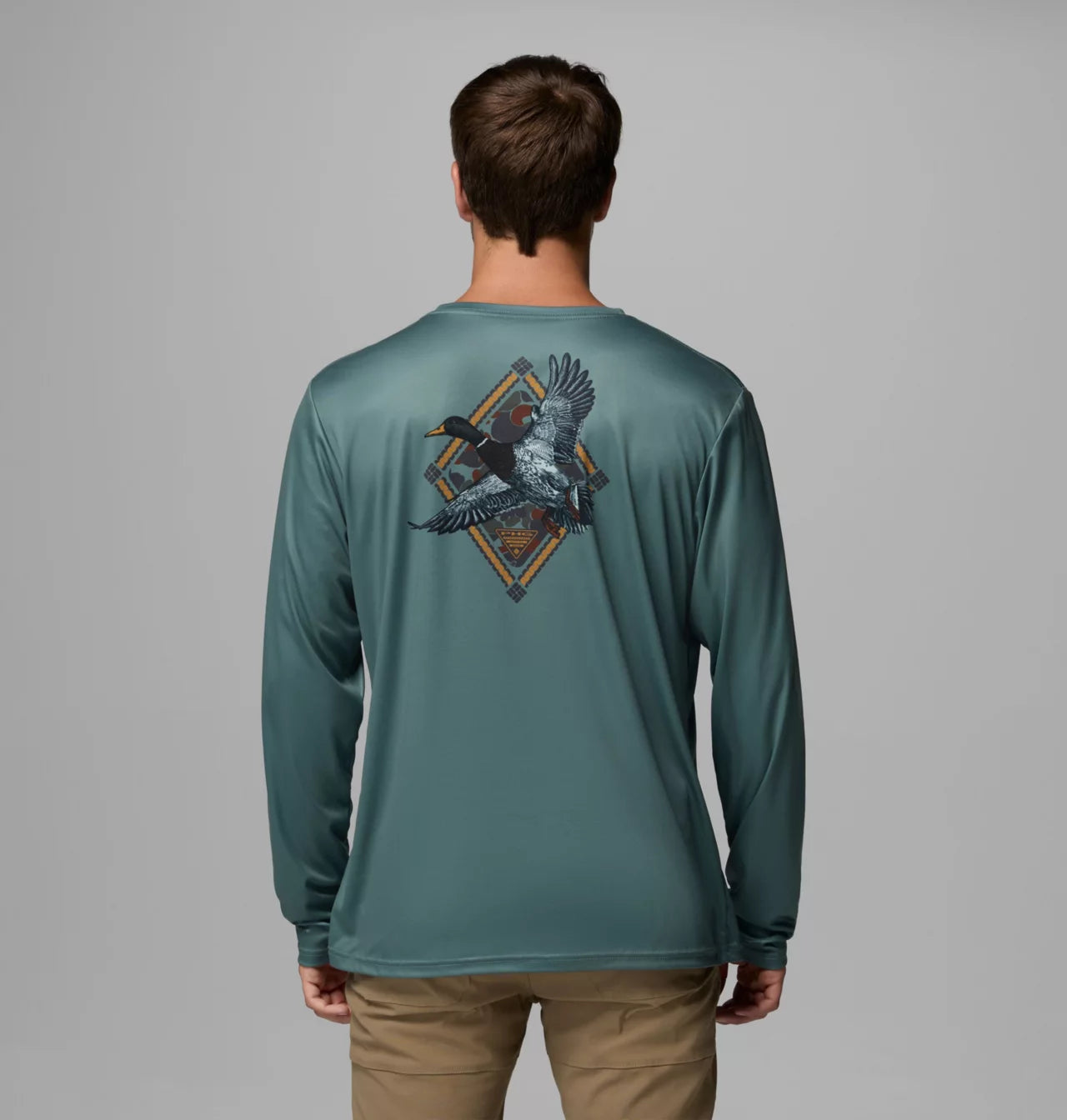 Columbia Men's PHG Terminal Shot Diamond Long Sleeve Shirt
