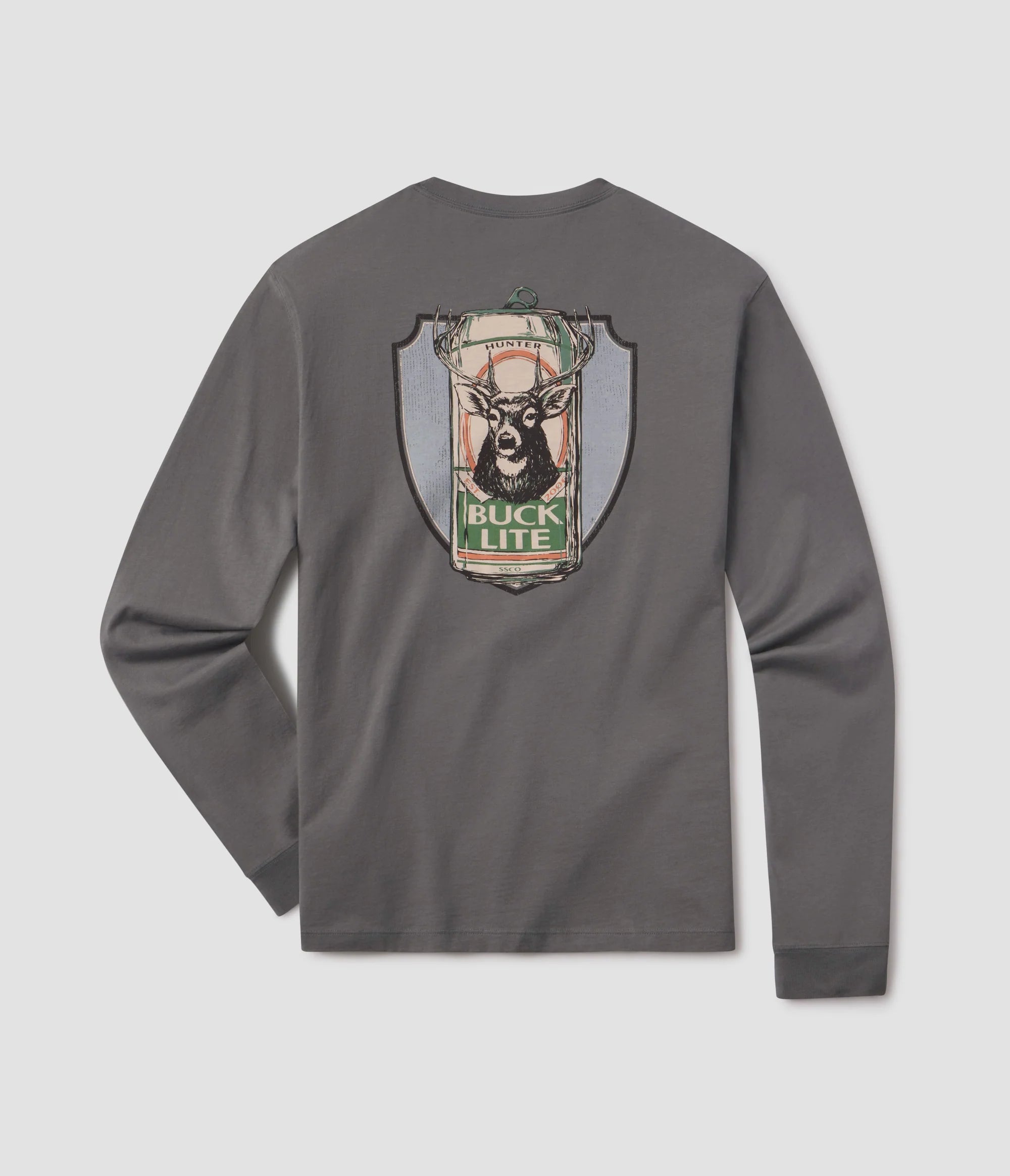 Southern Shirt Men's Long Sleeve Buck Lite Tee