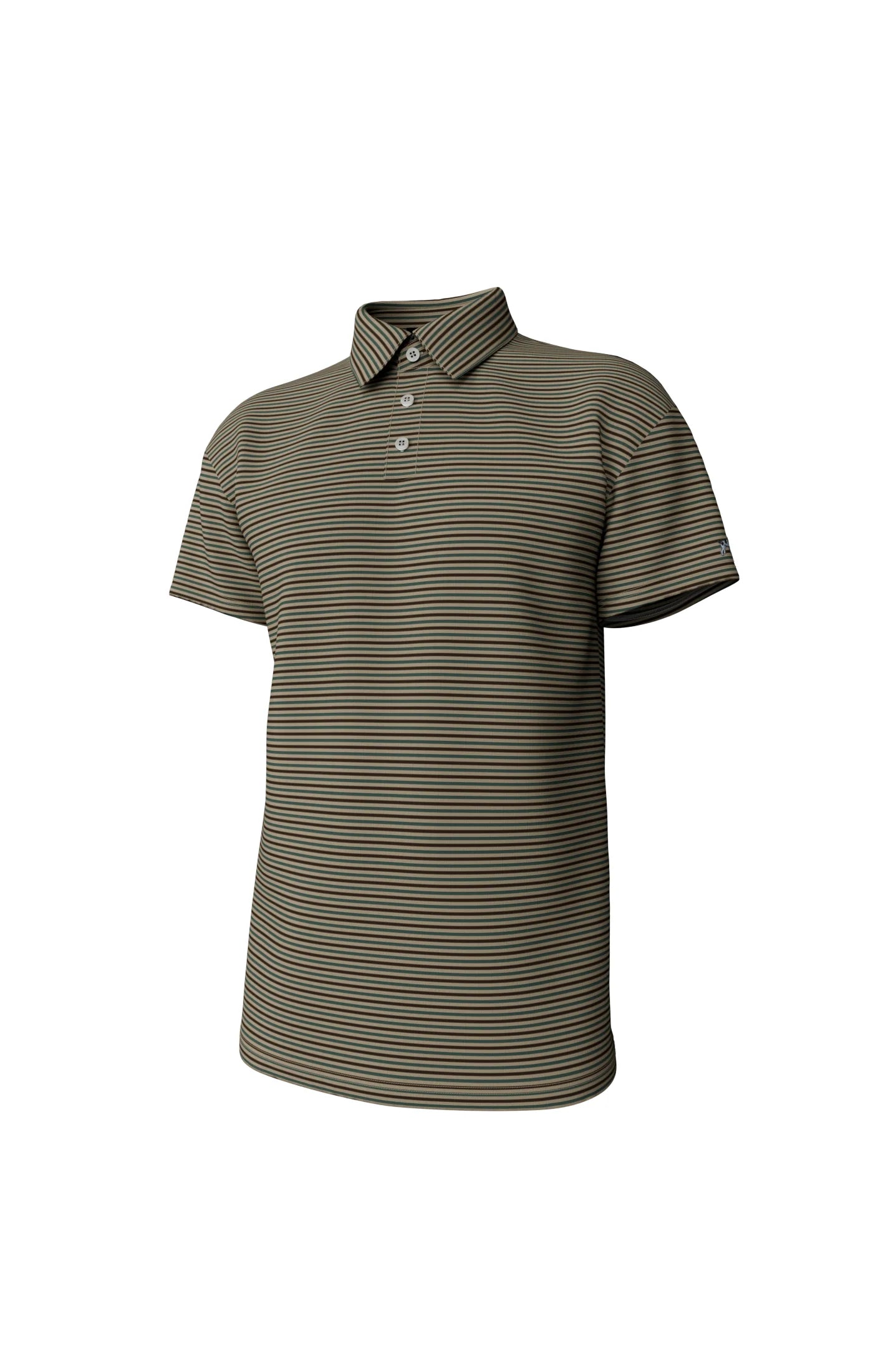 Southern Point Men's Humphrey Stripe Performance Polo