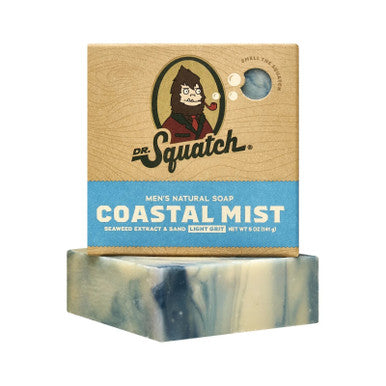 Dr. Squatch Men's All Natural Bar Soap - Coastal Mist
