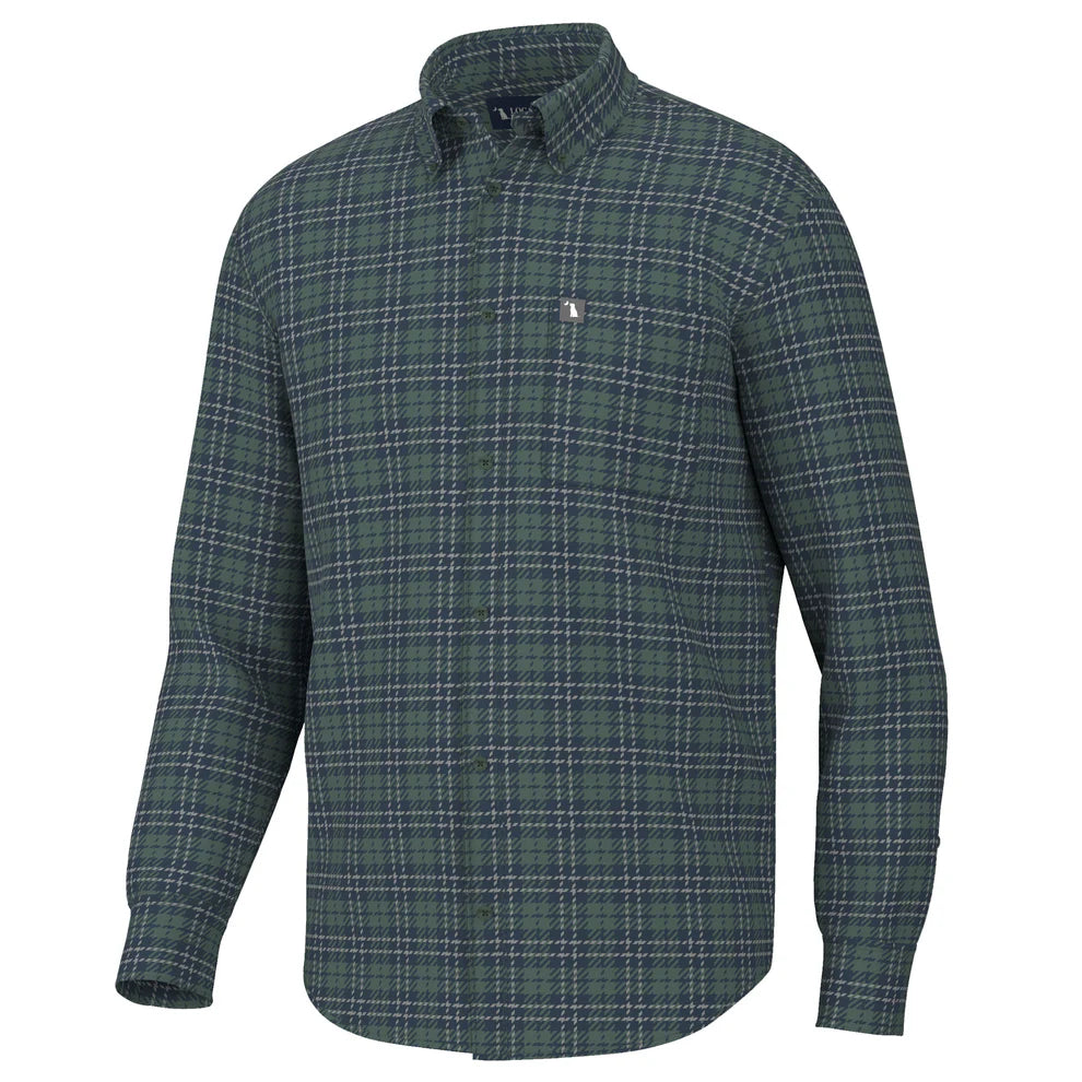 Local Boy Men's Hilton Stretch Flannel
