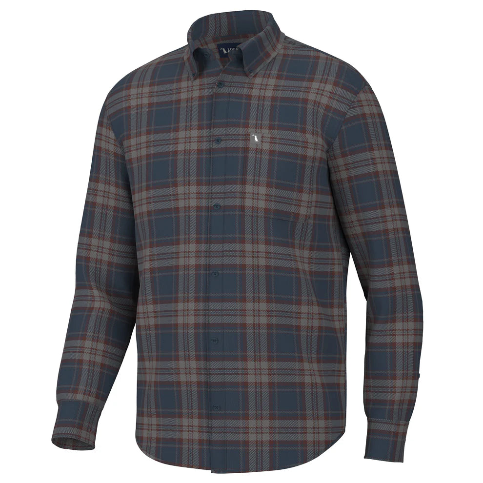 Local Boy Men's Phelan Stretch Flannel