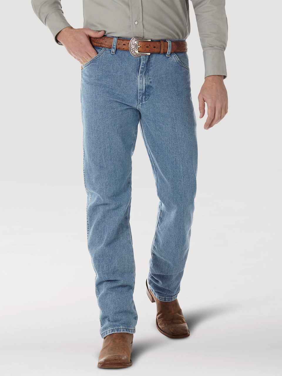 Wrangler Men's Cowboy Cut Original Fit Jeans - Antique Wash