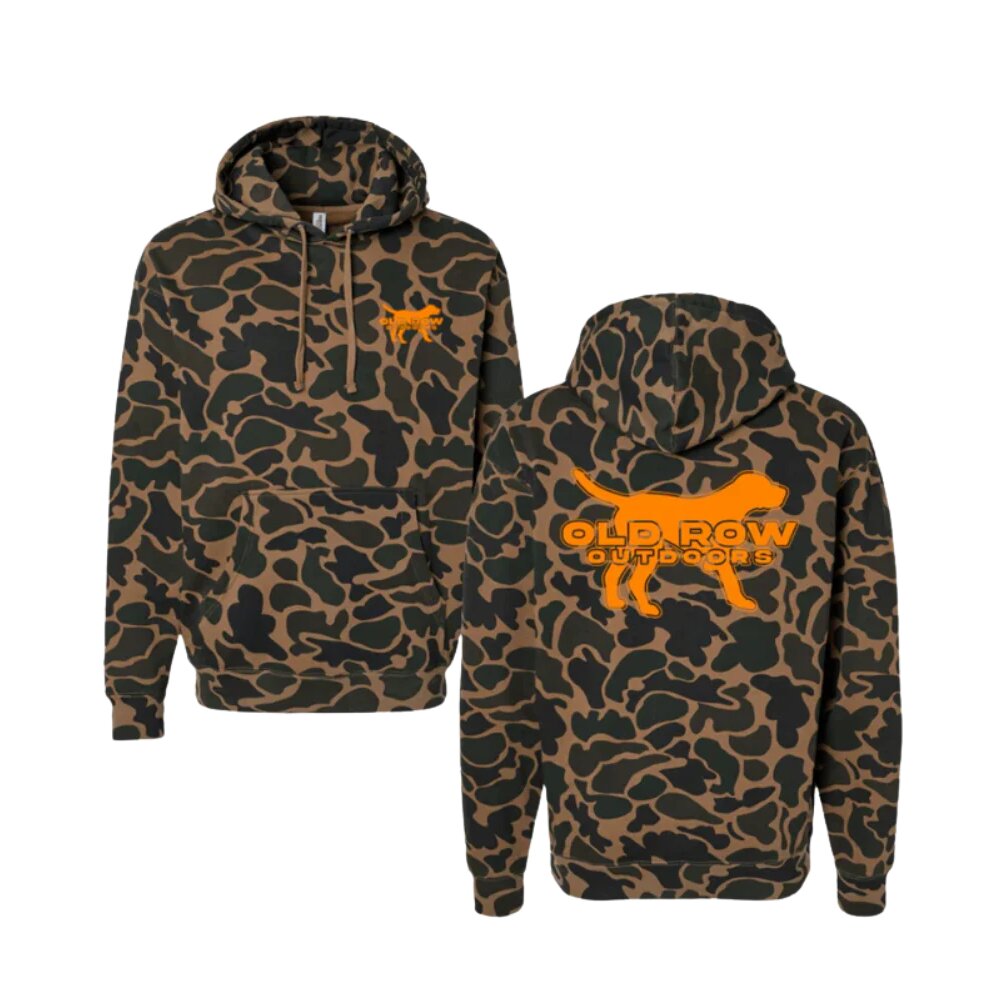 Old Row Men's Outdoors Pointer Duck Camo Hoodie